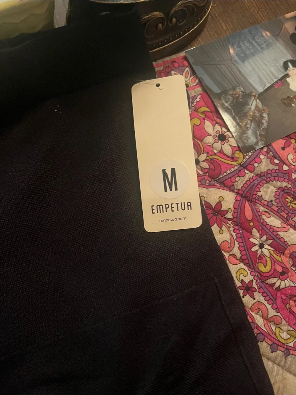Empetua Fresh Control Mid-Waist Shaper Bike Shorts - Deep Purple Packaging